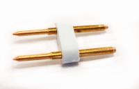 Соединитель "иголочка" для круглого LED неона 220v D 16 мм.