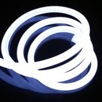 Круглый светодиодный неон 220v flex D16, 360 градусов, ip67, 9.6 ватт/метр.