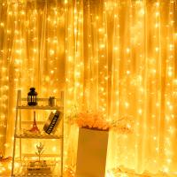 Гирлянда Штора 3х3 метра 192 LED 8 режимов 220v