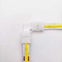 Коннектор угловой для светодиодной ленты (лента-угол-лента)