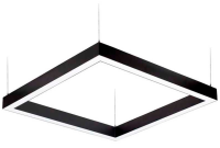 Подвесной светильник квадрат с умным домом и пультом 48W CCT (2700K-6500K)