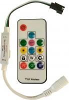 Контроллер для адресной светодиодной ленты с пультом SP104e 2048px 5v-24v