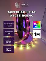 Адресная лента WS2811 30 led ip67