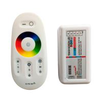 RGB контроллер сенсорный RF 216W 18А 12V/24V с белым пультом