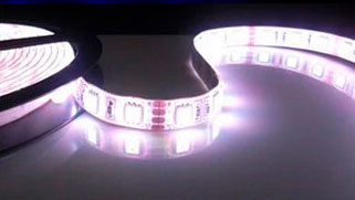 Лента 5050 RGB при включении белого режима